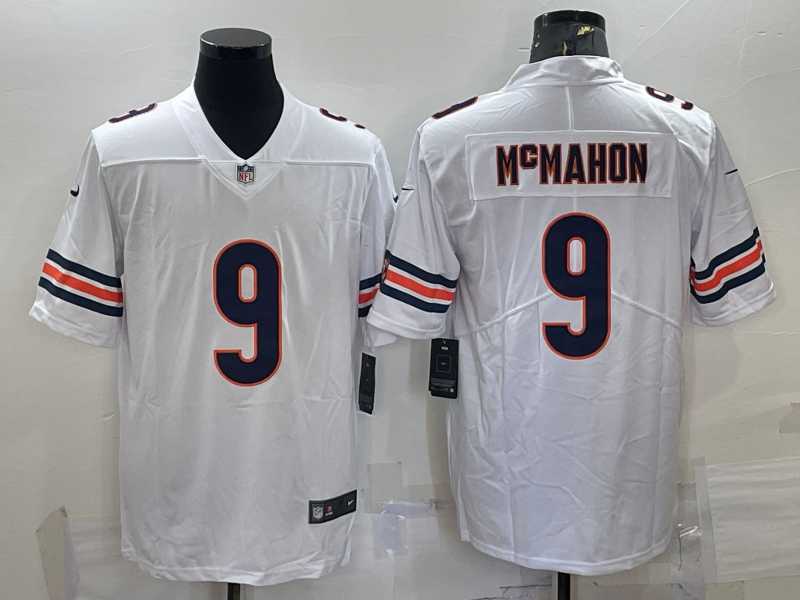 Men's Chicago Bears #9 Jim McMahon White 2022 Vapor Untouchable Stitched NFL Nike Limited Jersey,We sell and wholesale Men's Chicago Bears #9 Jim McMahon White 2022 Vapor Untouchable Stitched NFL Nike Limited Jersey on line form chian!
